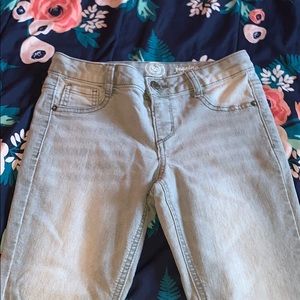 Girls grey jeans